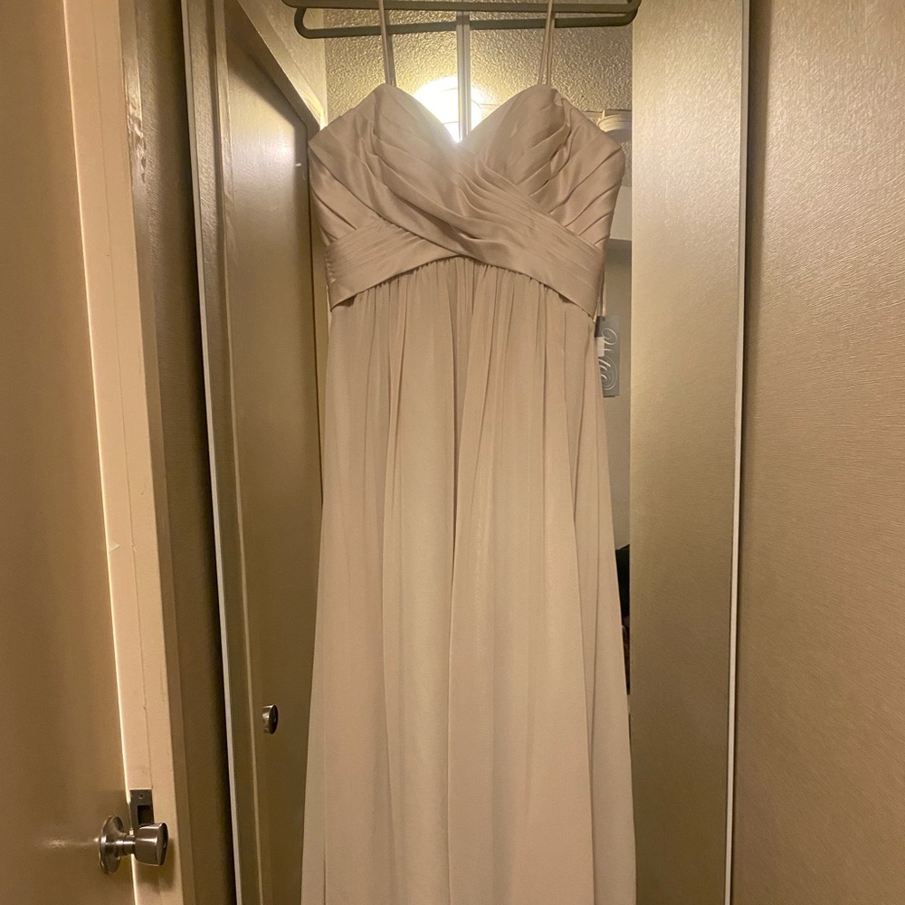 Formal ivory dress